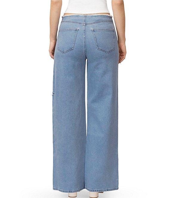Stevie Jeans By Steve Madden Mid Rise Straight Leg Jeans Product Image