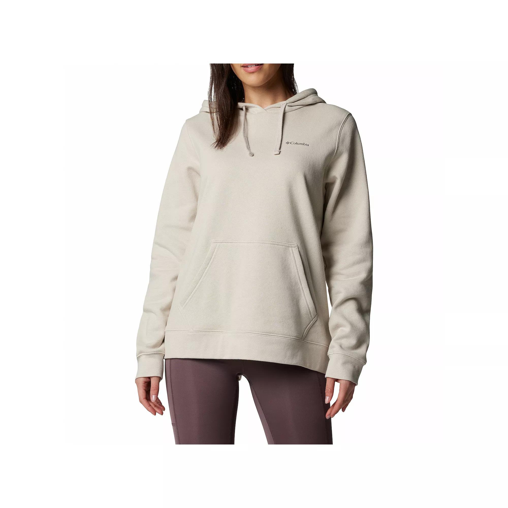 Women's Columbia TREK™ Graphic Hoodie, Size: Large, Dark Grey Product Image