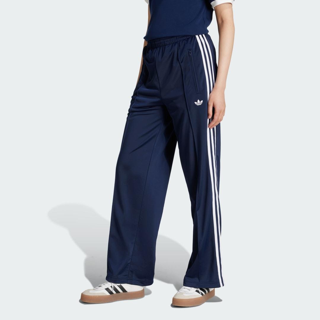 adidas Adicolor Classic Firebird Loose Track Pants Lucid Red XL Womens Product Image