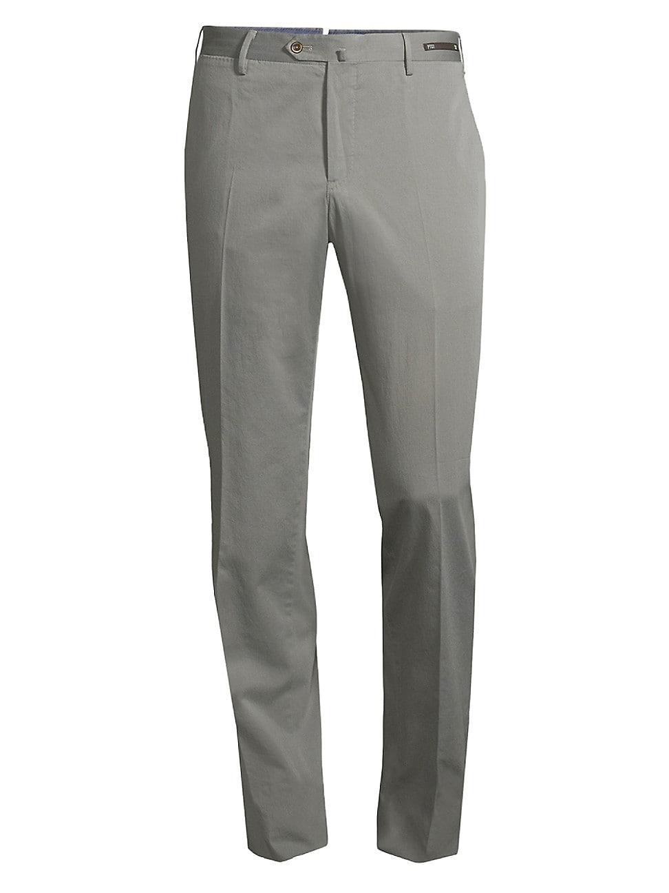 Mens Slim-Fit Silk-Blend SilkOchino Trousers Product Image