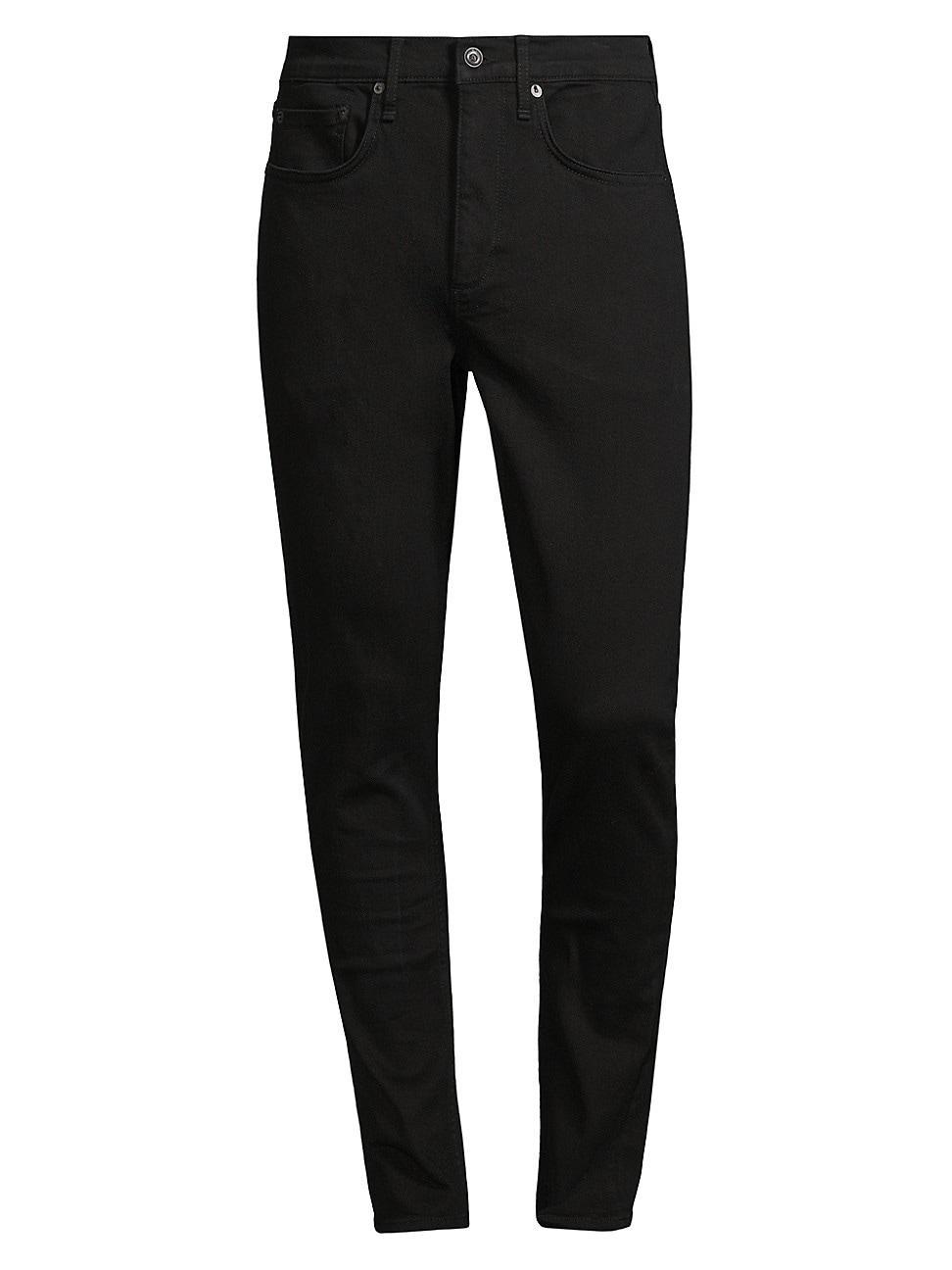 rag & bone Fit 1 Aero Stretch Skinny Jeans in Black Product Image