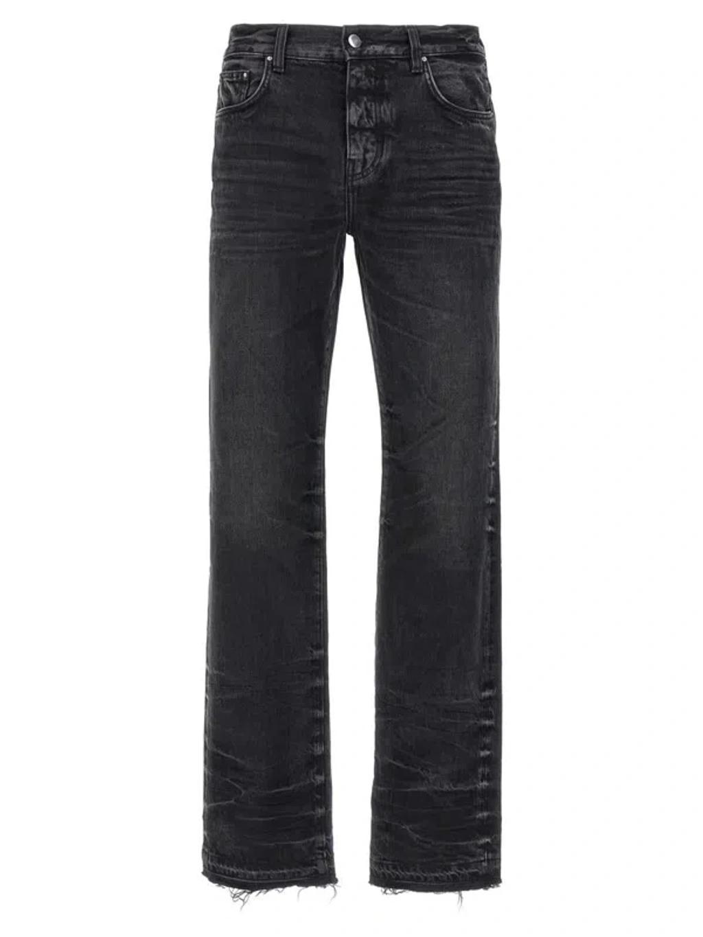 AMIRI Release Hem Jeans In Black Product Image