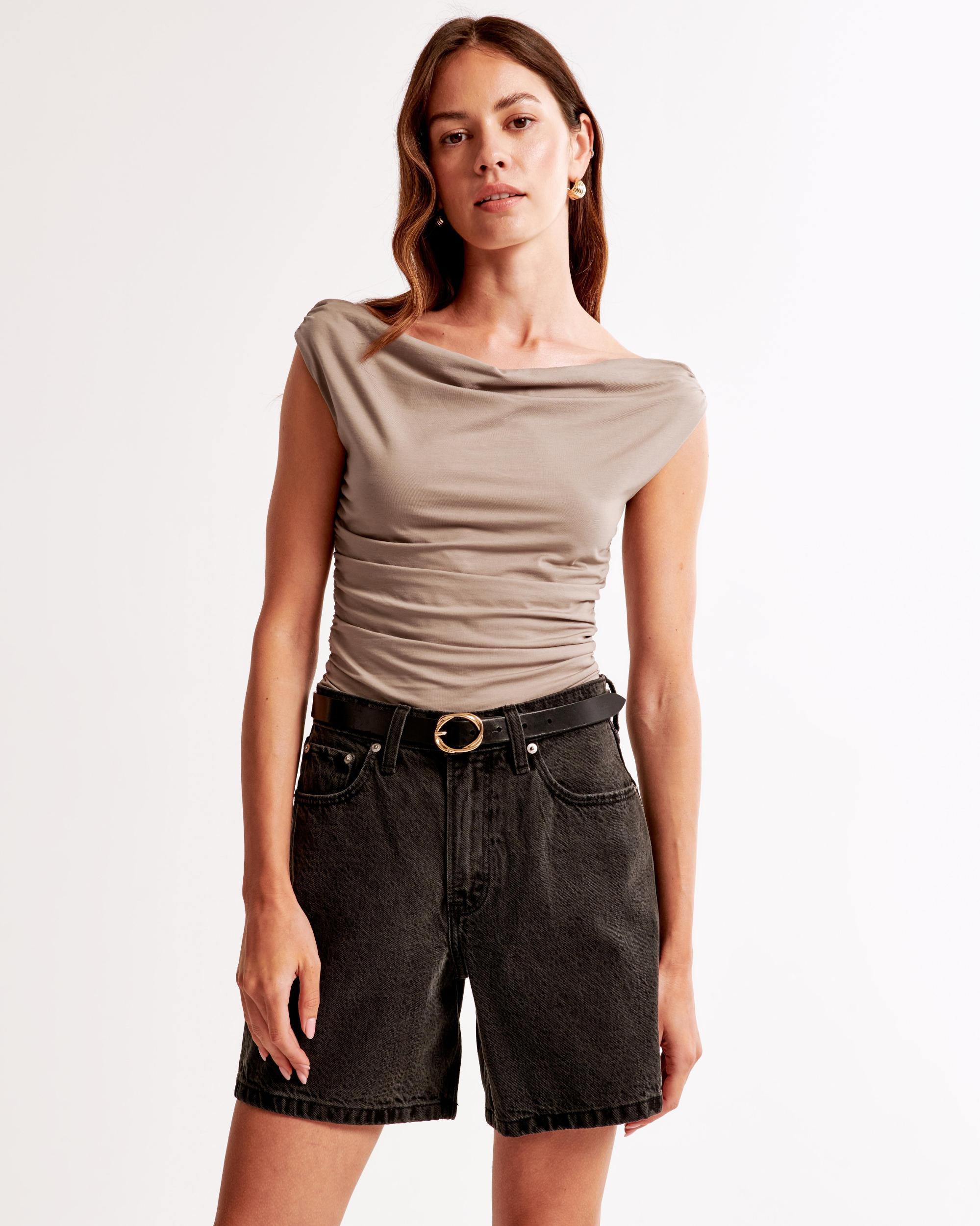 Off-The-Shoulder Ruched Top Product Image