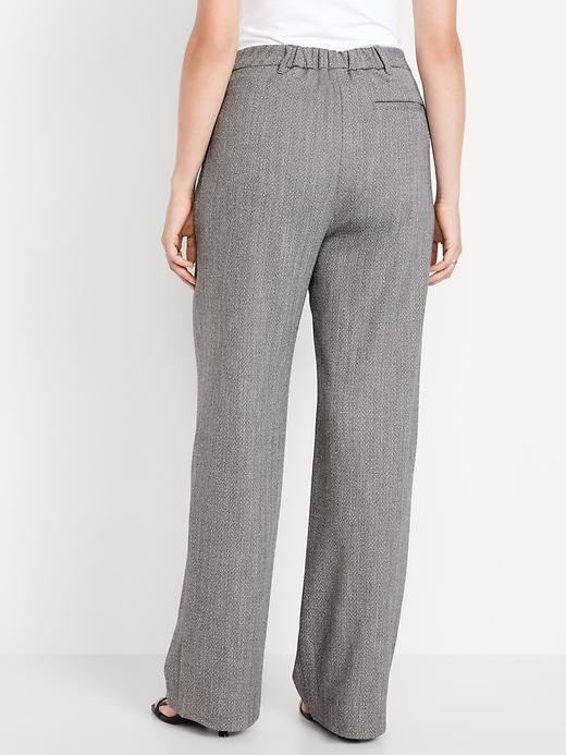 Extra High-Waisted Taylor Trouser Wide-Leg Pants Product Image