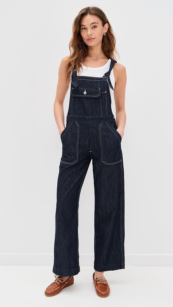 Denimist Tie Strap Relaxed Overalls | Shopbop Product Image
