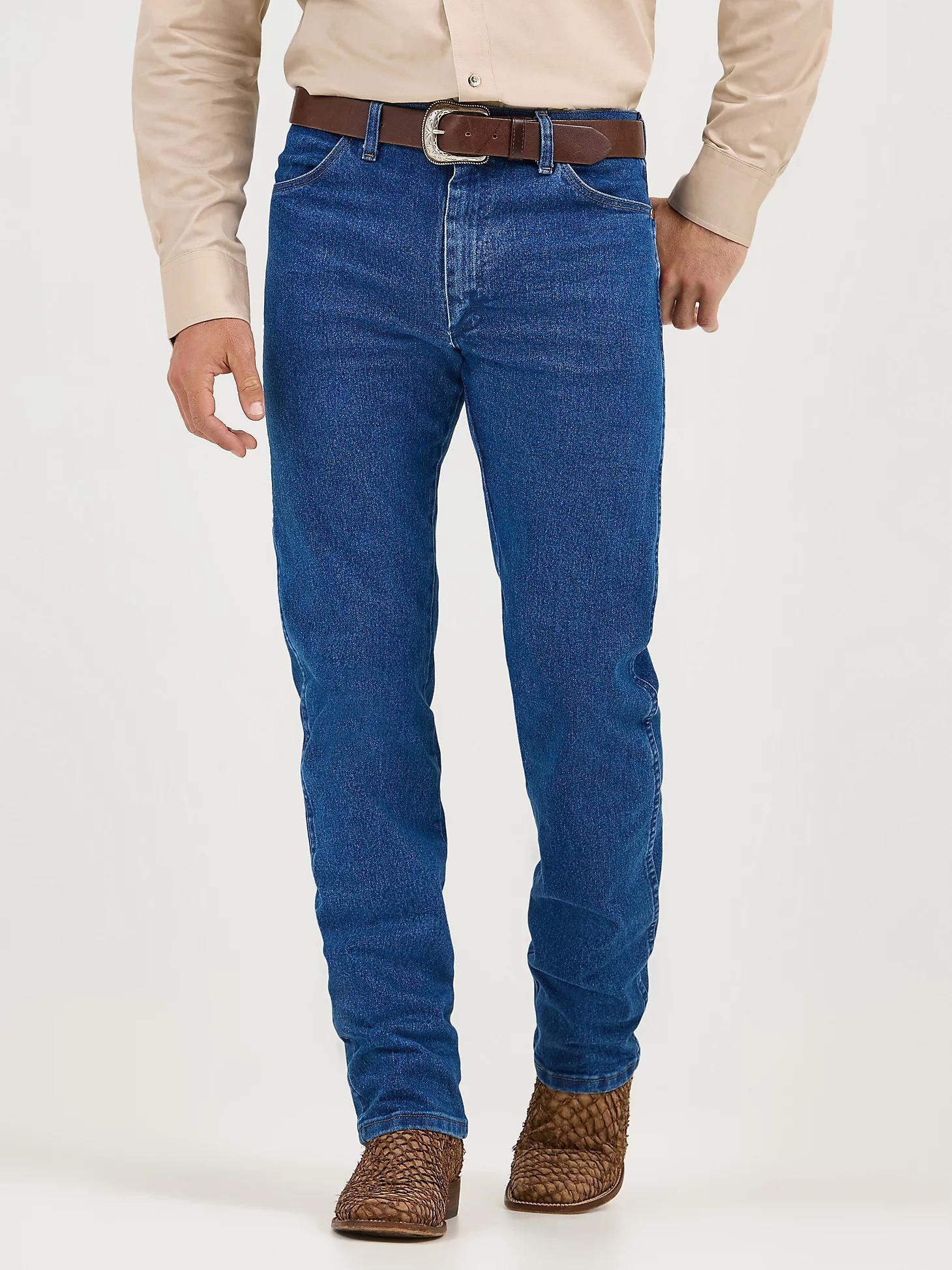 Wrangler® Cowboy Cut® Original Fit Active Flex Jeans | Men's JEANS | Wrangler® Product Image
