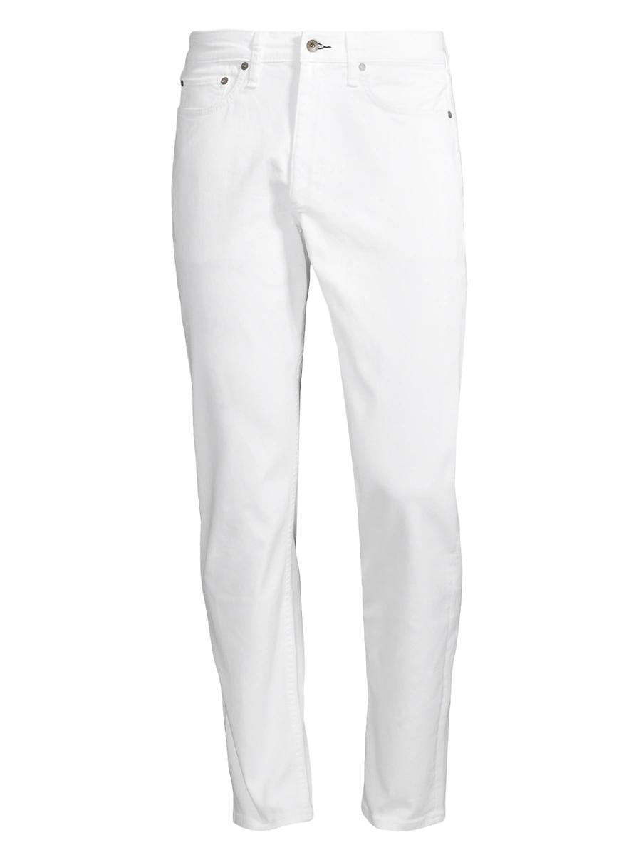 rag & bone Men's Fit 2 Authentic Stretch Slim Fit Jeans in Optic White at Nordstrom, Size 33 X 32 Product Image