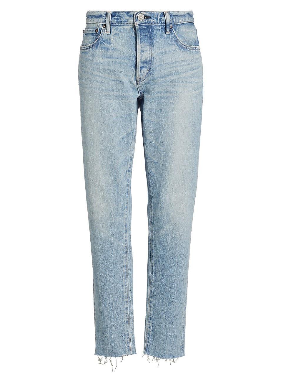 Womens Montura Tapered Mid-Rise Jeans Product Image