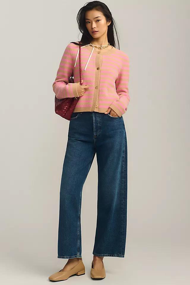 NVLT Striped Sweater Lady Jacket Product Image