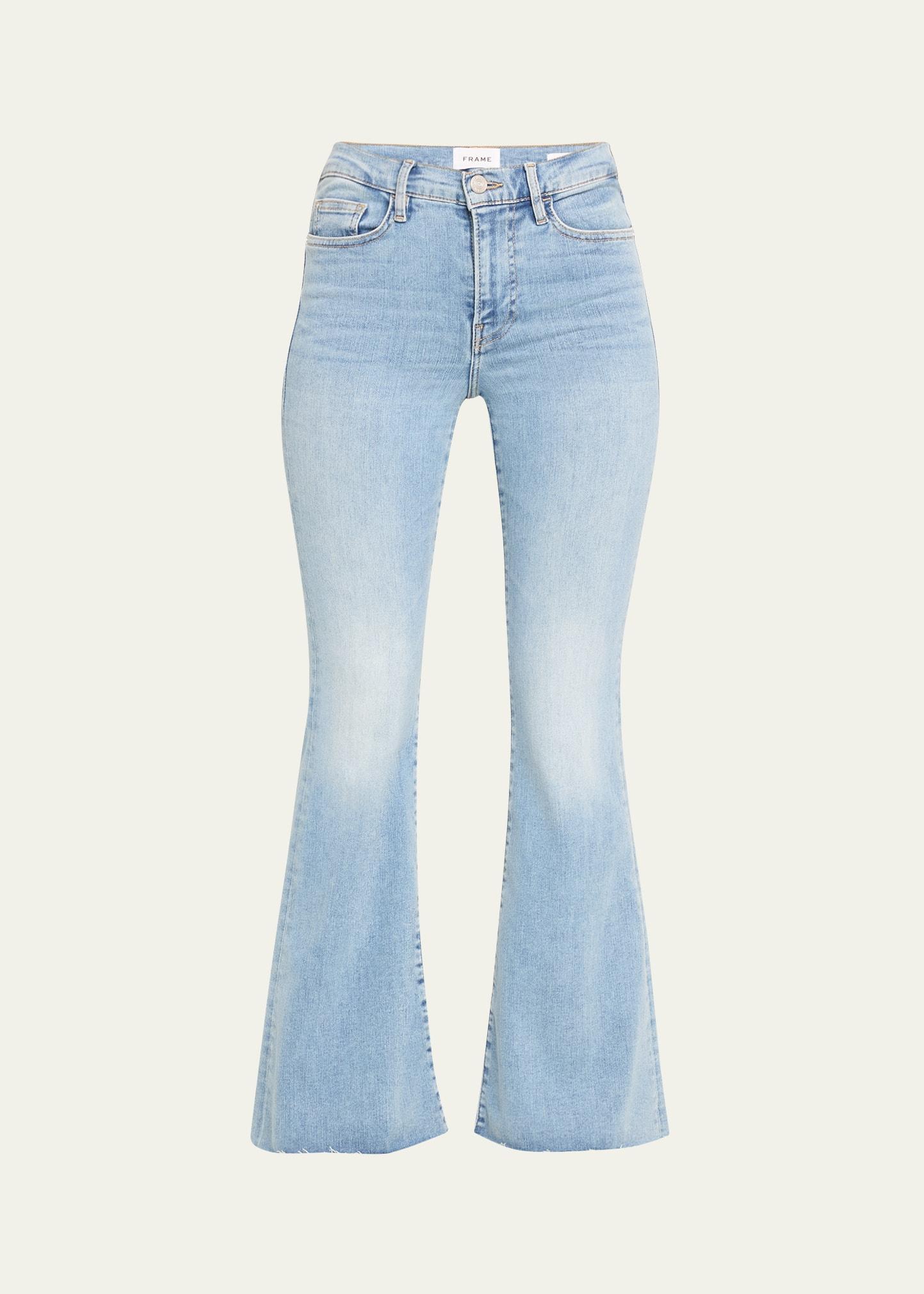 Le Easy Flare Raw After Jeans Product Image