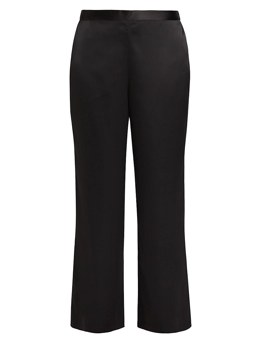 Womens Glamour Satin Lounge Pants Product Image