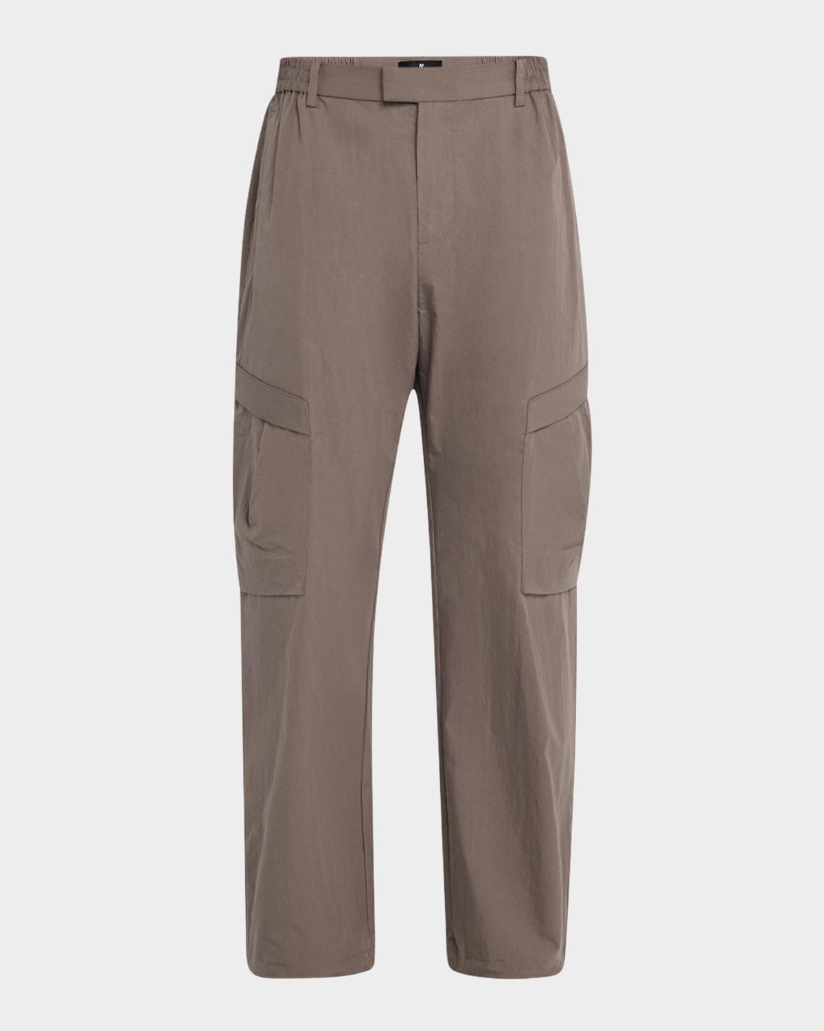 Mens Cotton-Nylon Tech Cargo Pants Product Image