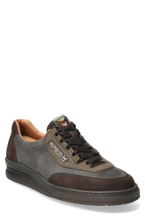Mens Match Leather Tennis Sneakers Product Image