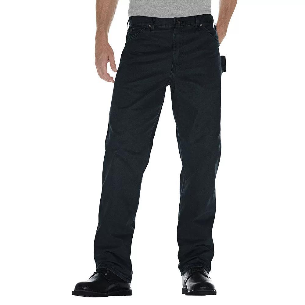 Men's Dickies Sanded Duck Carpenter Jeans, Size: 32X30, Rinsed Grey Product Image
