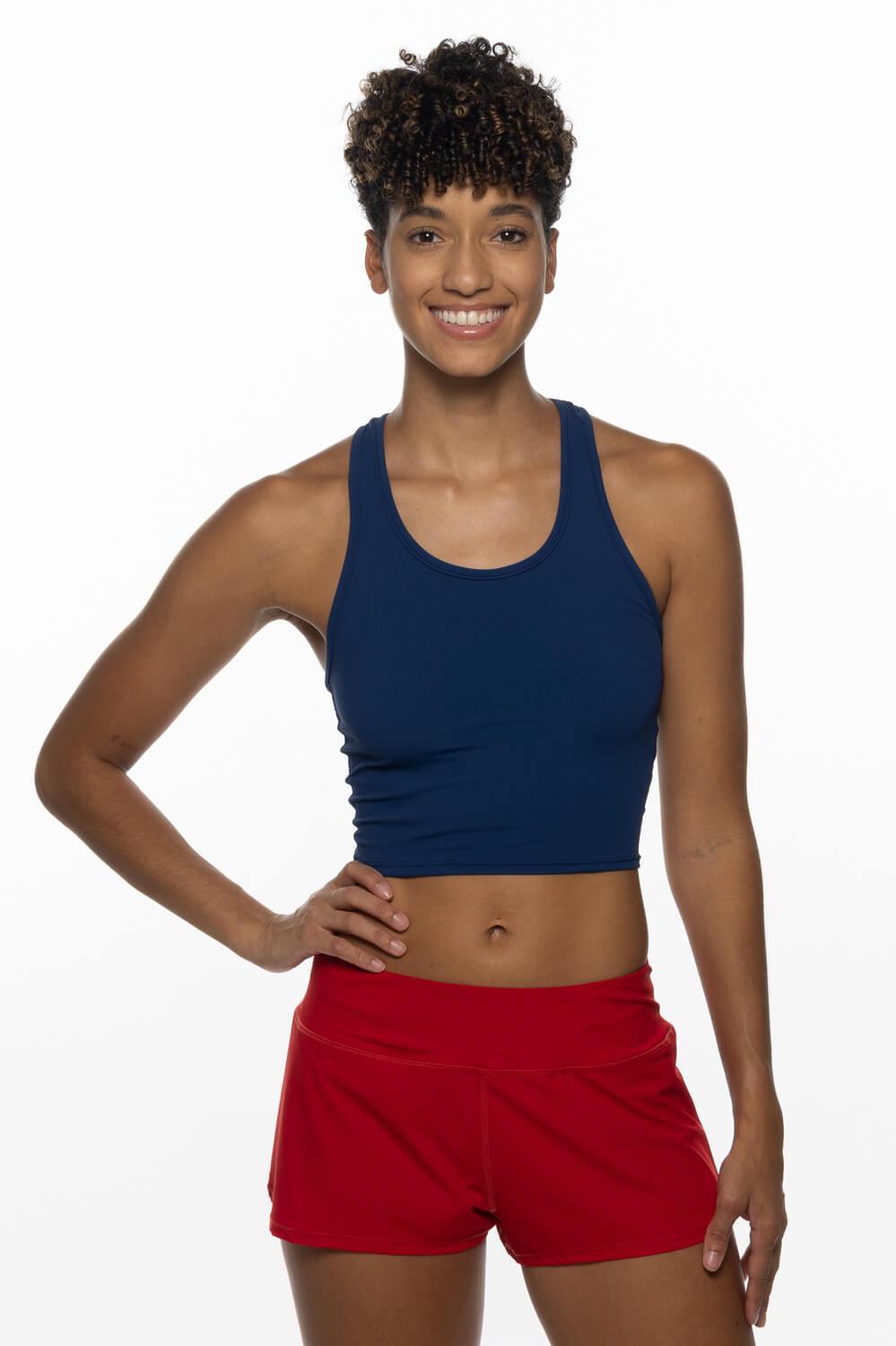 Poppy Run Short - Red Female Product Image