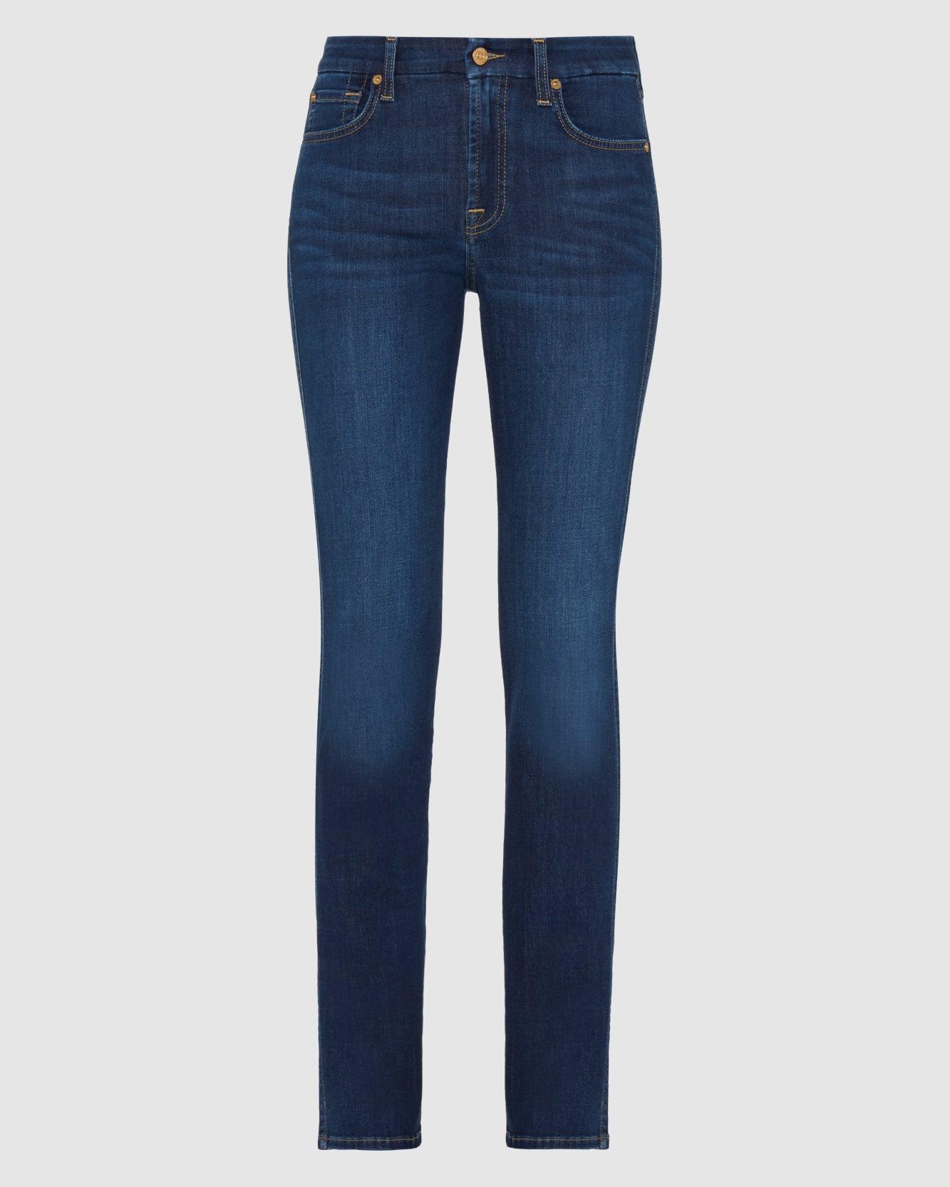 Womens Kimmie High-Rise Stretch Straight-Leg Jeans Product Image
