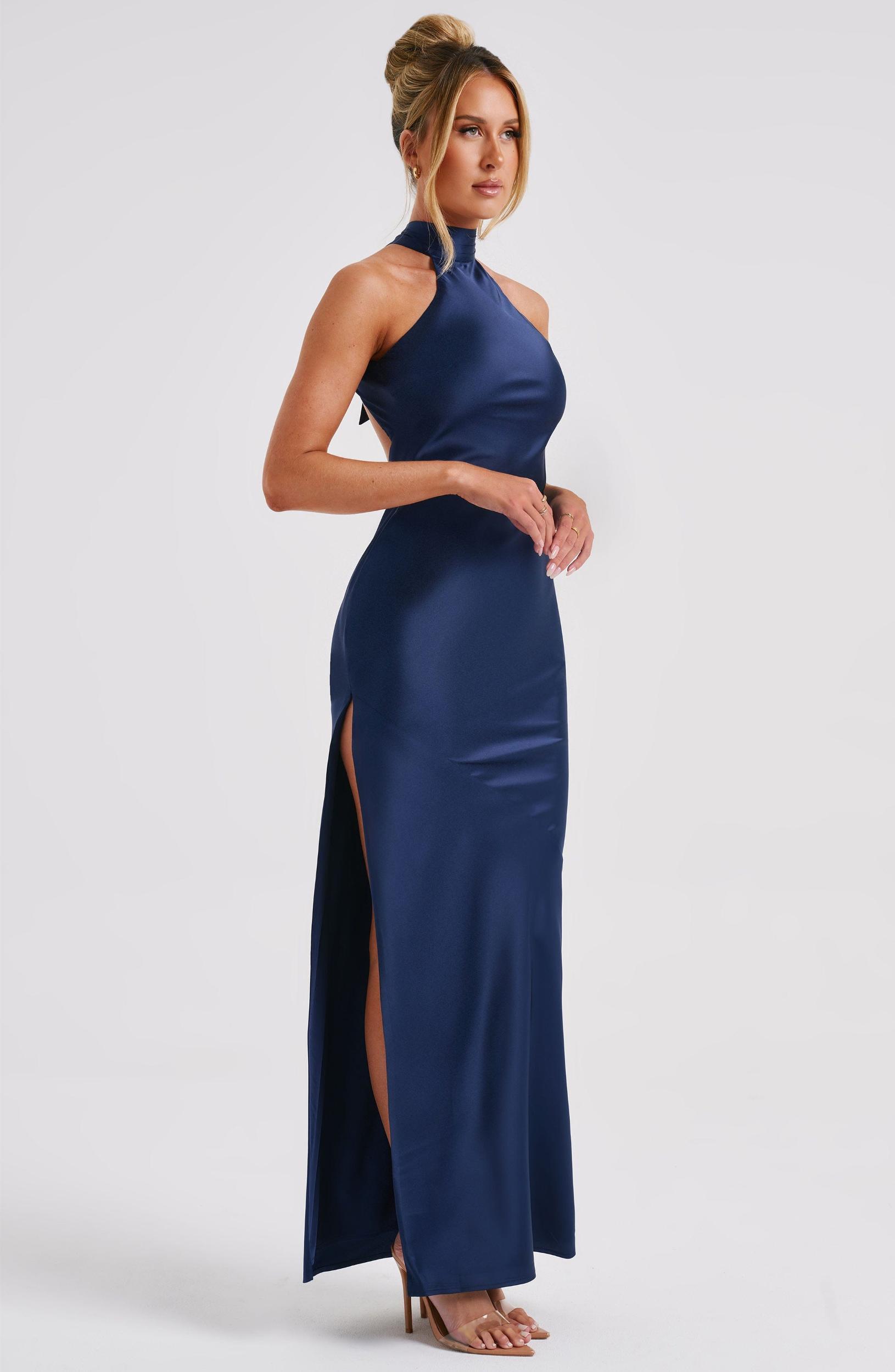 Etta Maxi Dress - Navy Product Image