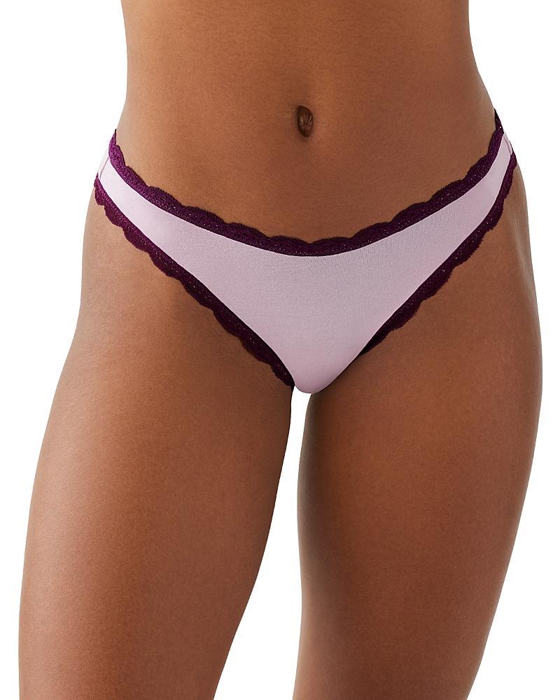 b.temptd by Wacoal Inspired Eyelet Thong Product Image
