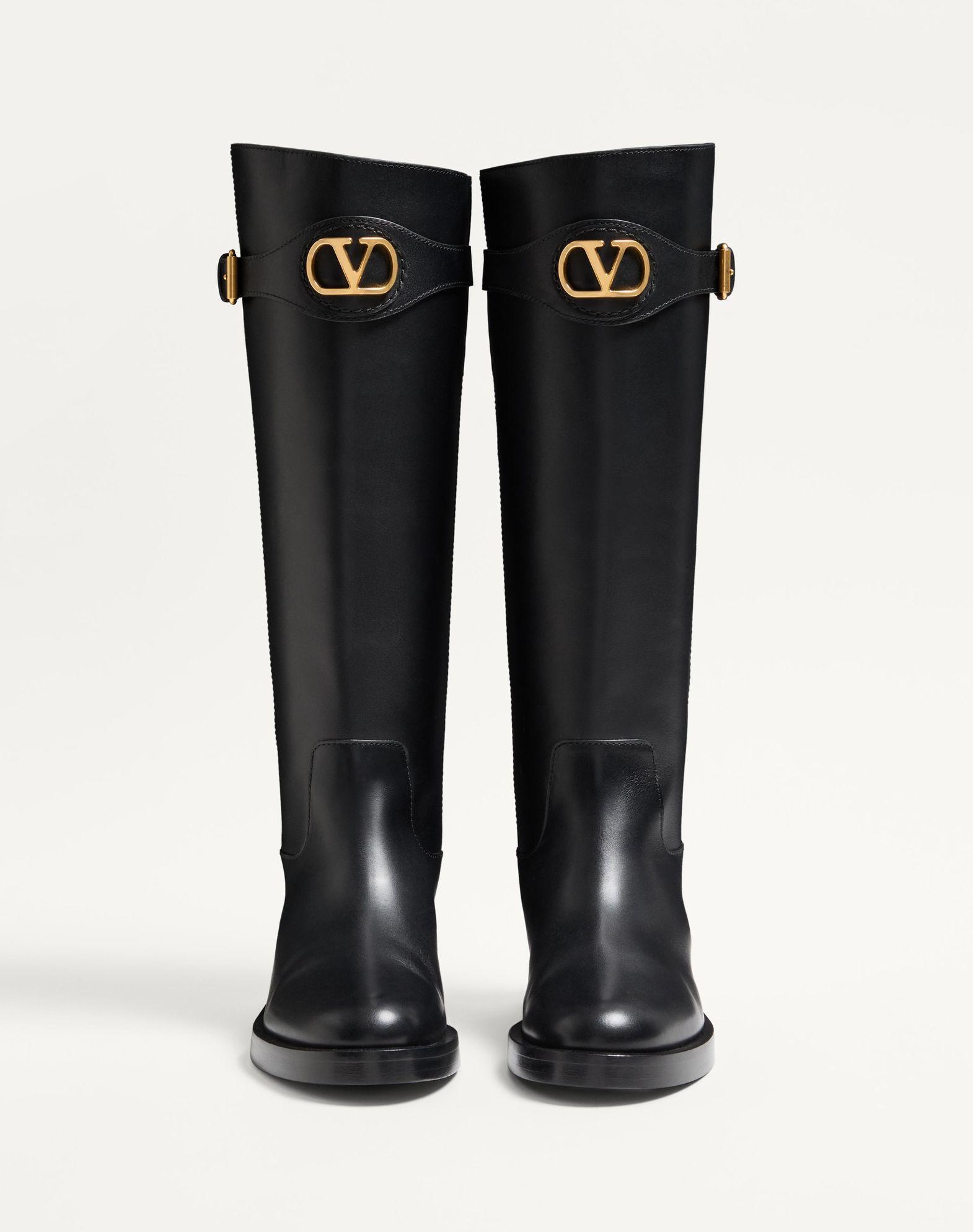 Vlogo Signature Calfskin Boot 30Mm Product Image