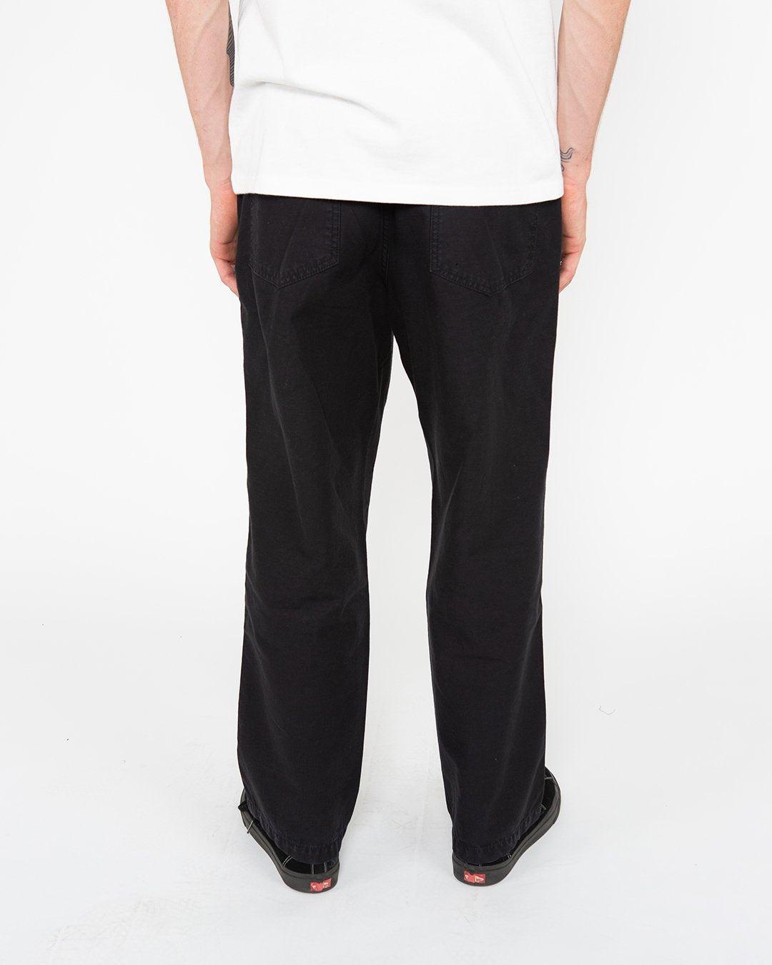 Harris Cropped Fatigue Pant - Black Product Image