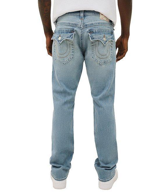 True Religion Ricky Horseshoe-Embroidered-Pocket Jeans Product Image