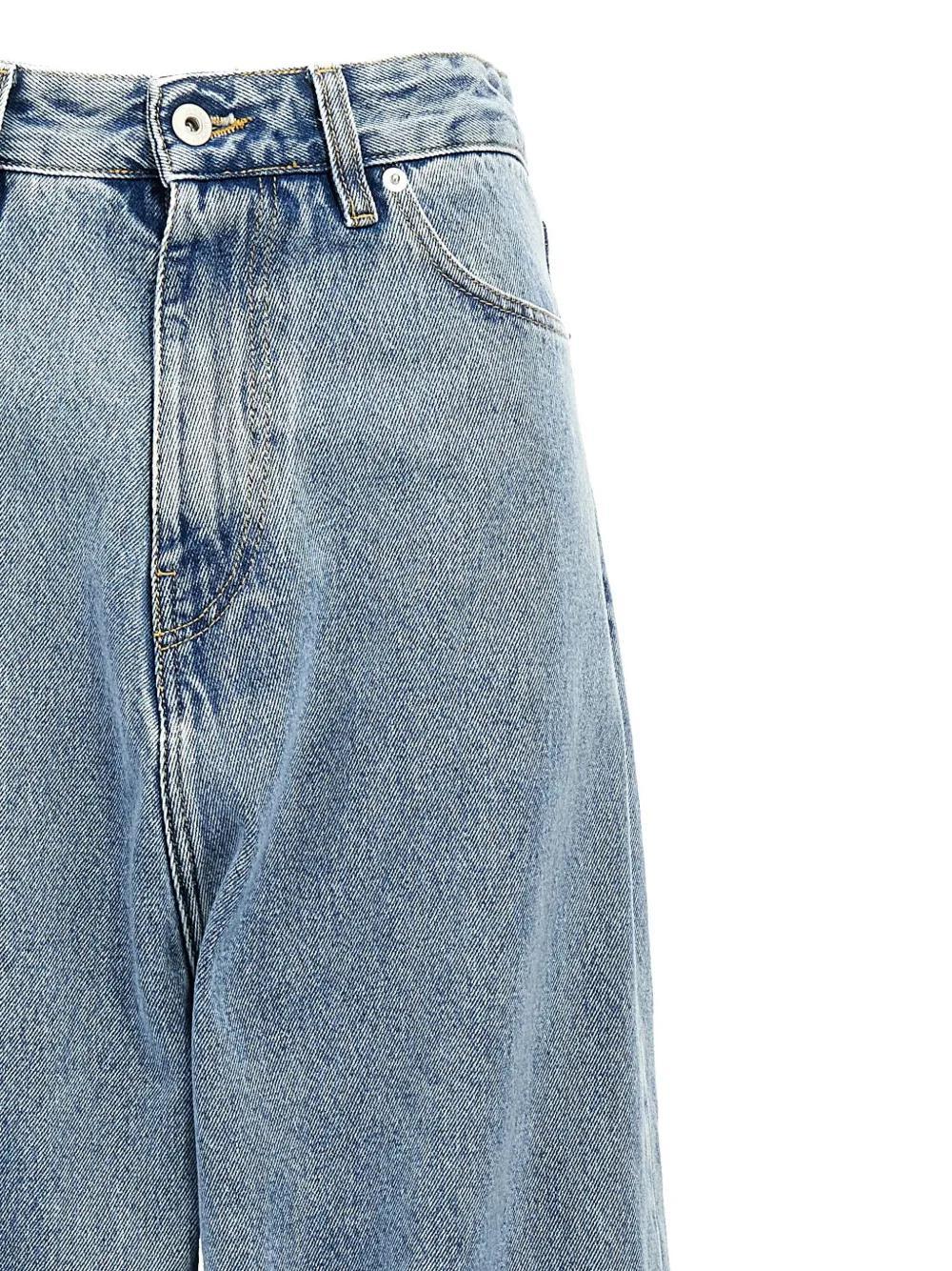 draped-detail jeans Product Image
