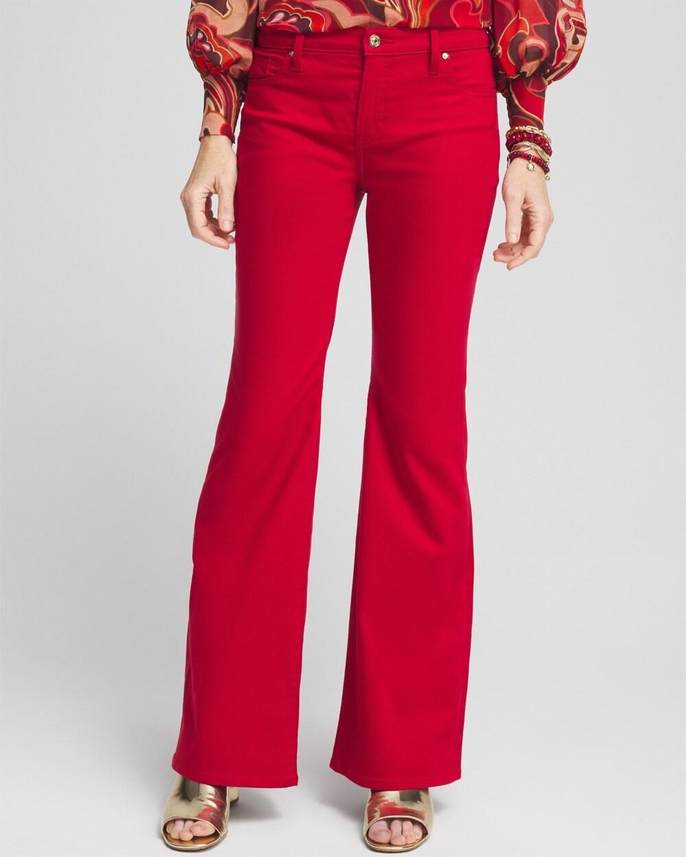 Girlfriend Flare Jeans Product Image