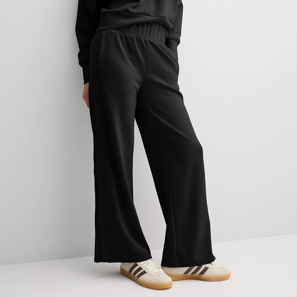 FLX High-Rise Solace Side Snap Pants, Women's, Size: XS Long, Brown Trap Product Image