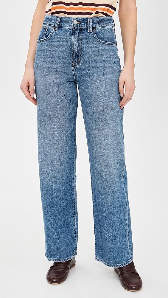Madewell PV Wide In Airy Denim Jeans | Shopbop Product Image