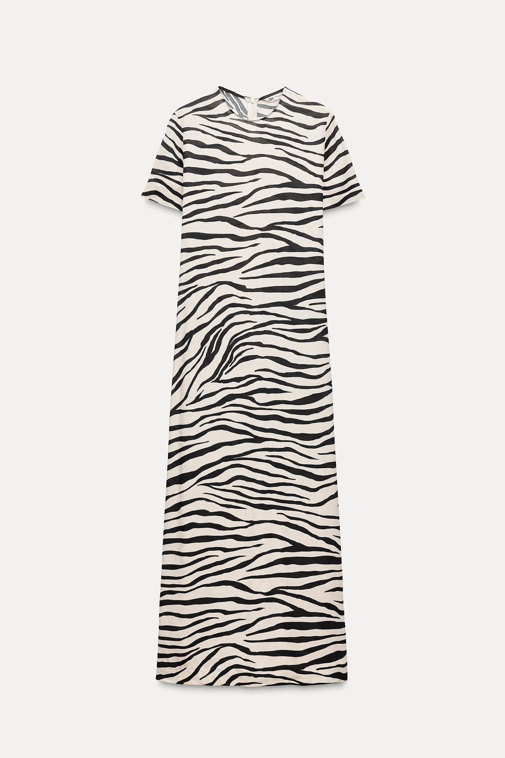 ANIMAL PRINT DRESS ZW COLLECTION Product Image
