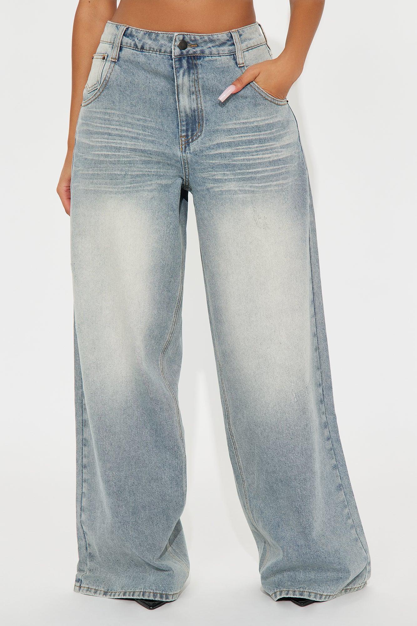 Charlotte Baggy Jeans - Vintage Wash Female Product Image