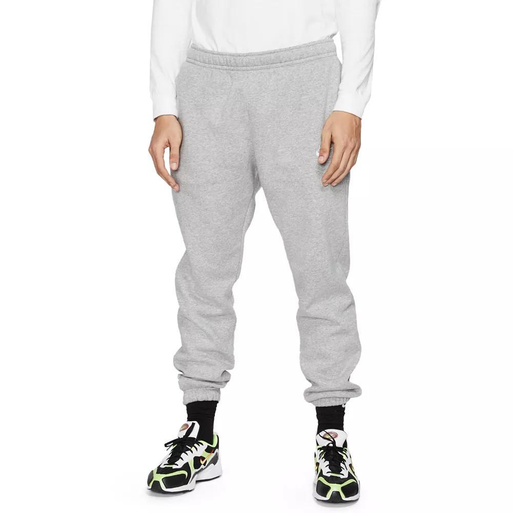 Men's Nike Club Fleece Pants, Size: Small, Dark Gray Grey Product Image