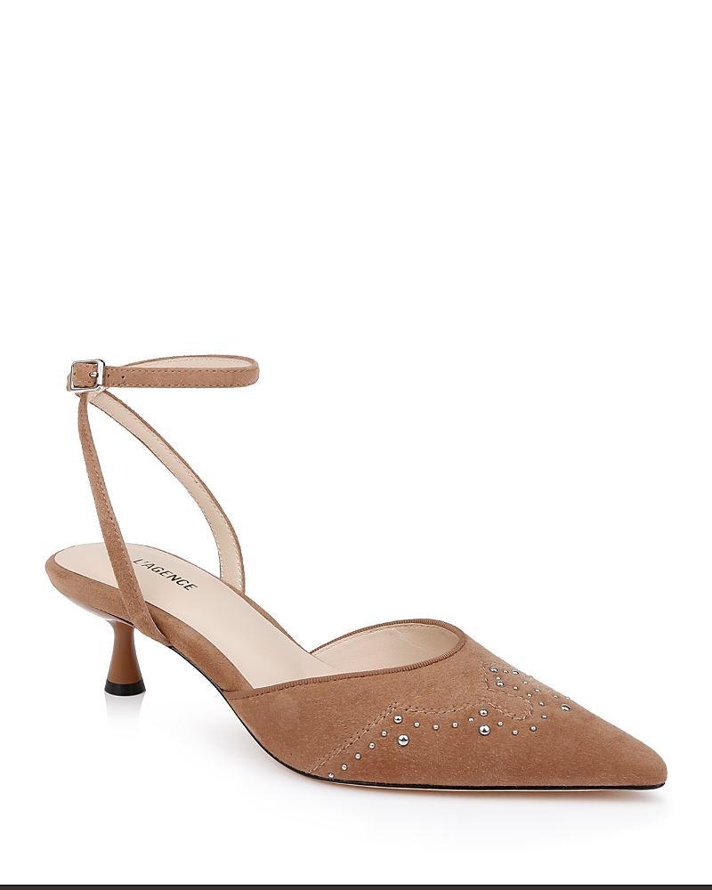 Womens Liana 45MM Stud Leather Pumps Product Image