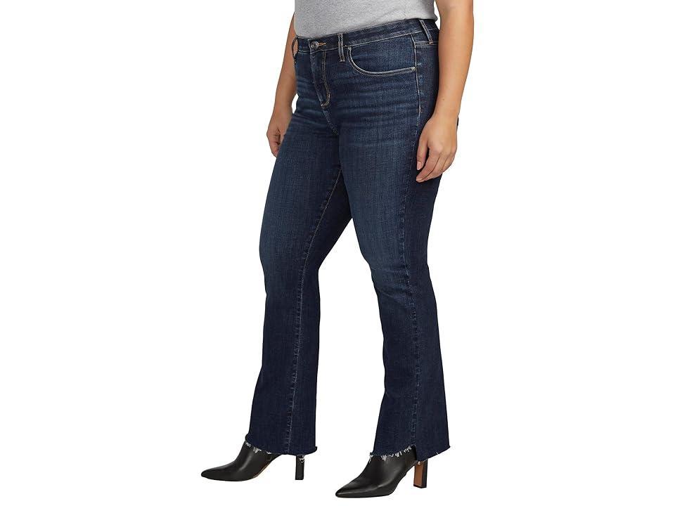Jag Jeans Plus Size Eloise Mid-Rise Bootcut Jeans (Brisk Blue) Women's Jeans Product Image