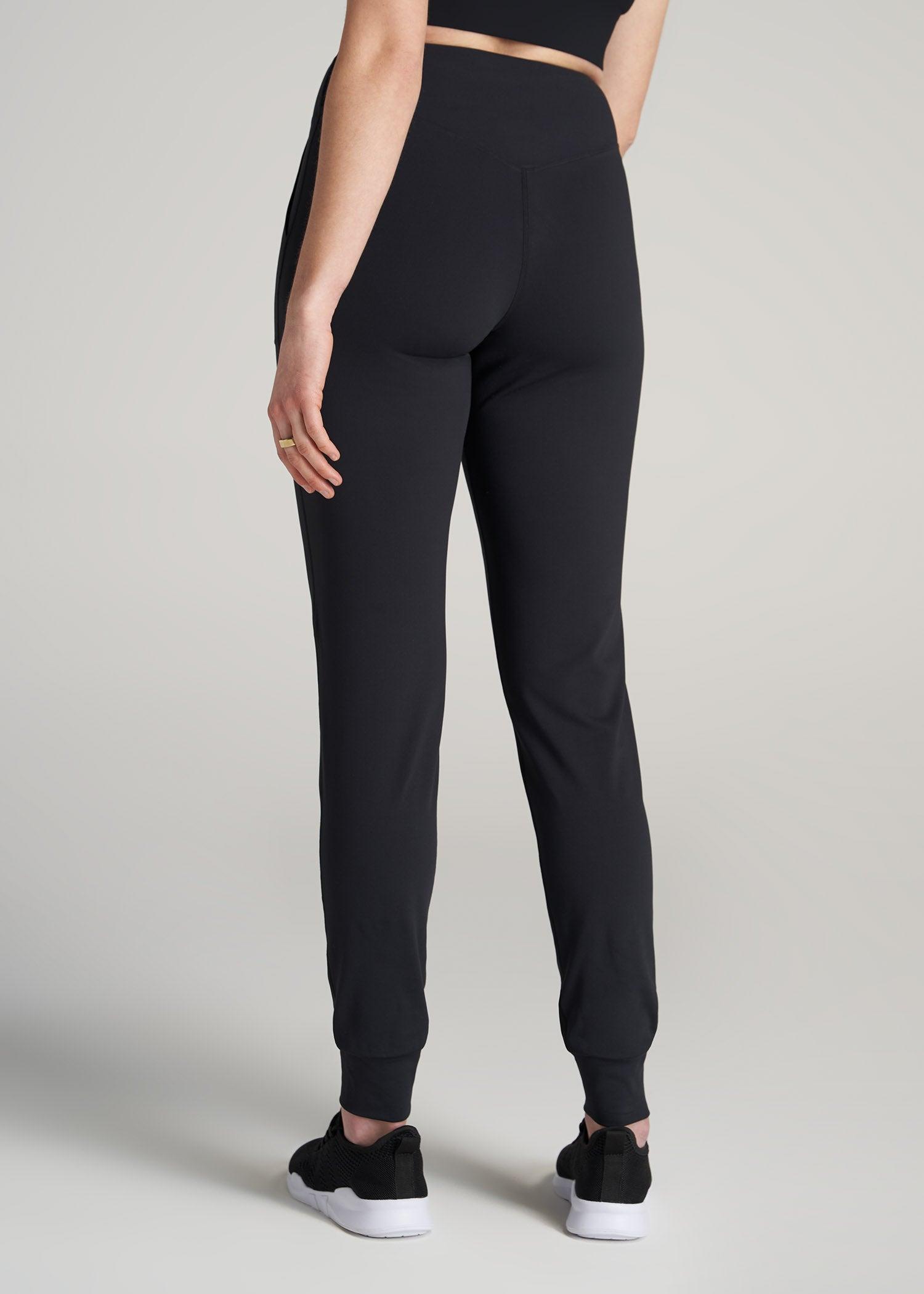 Balance Pocket Joggers for Tall Women in Black Product Image