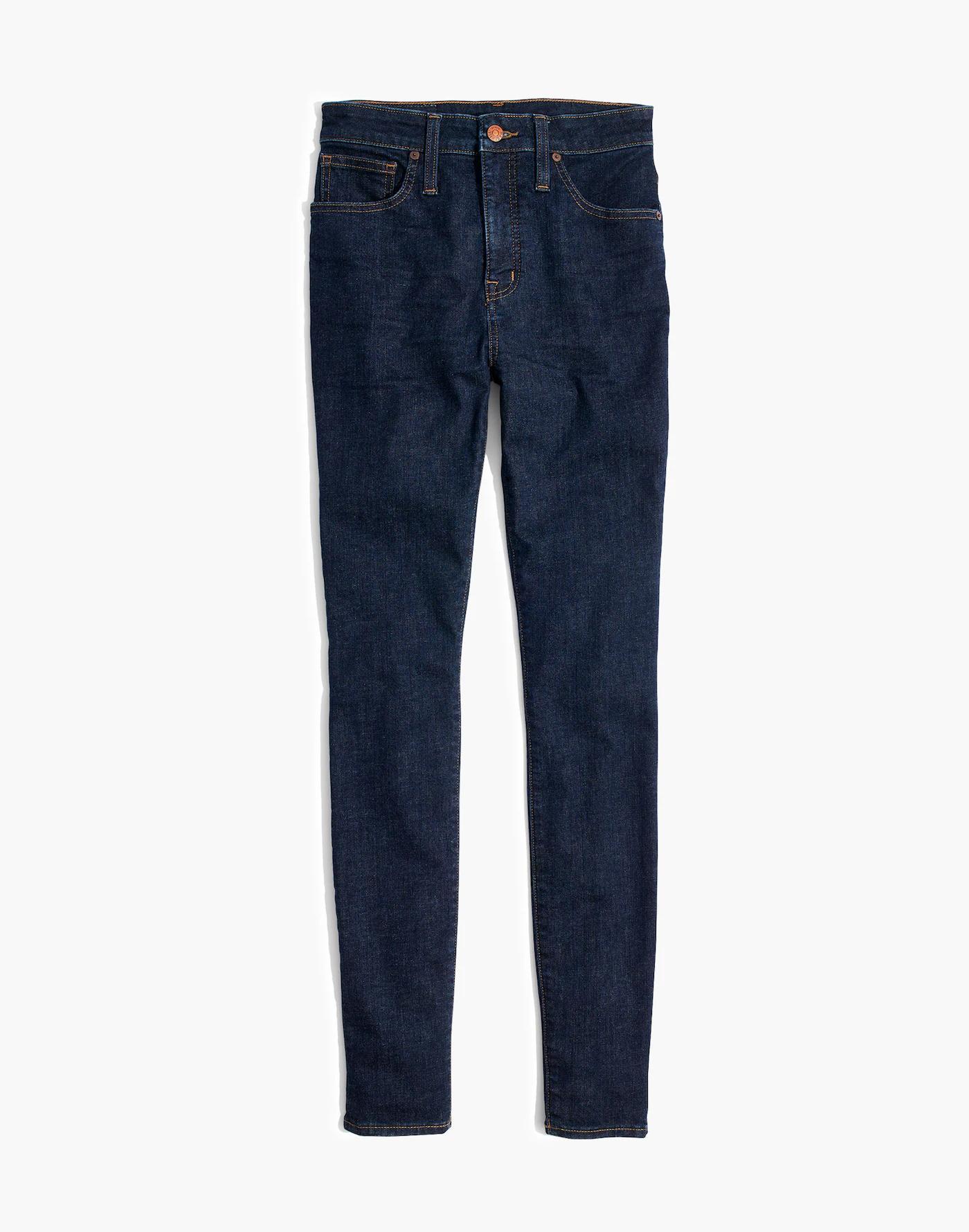 Taller Curvy High-Rise Skinny Jeans in Lucille Wash Product Image