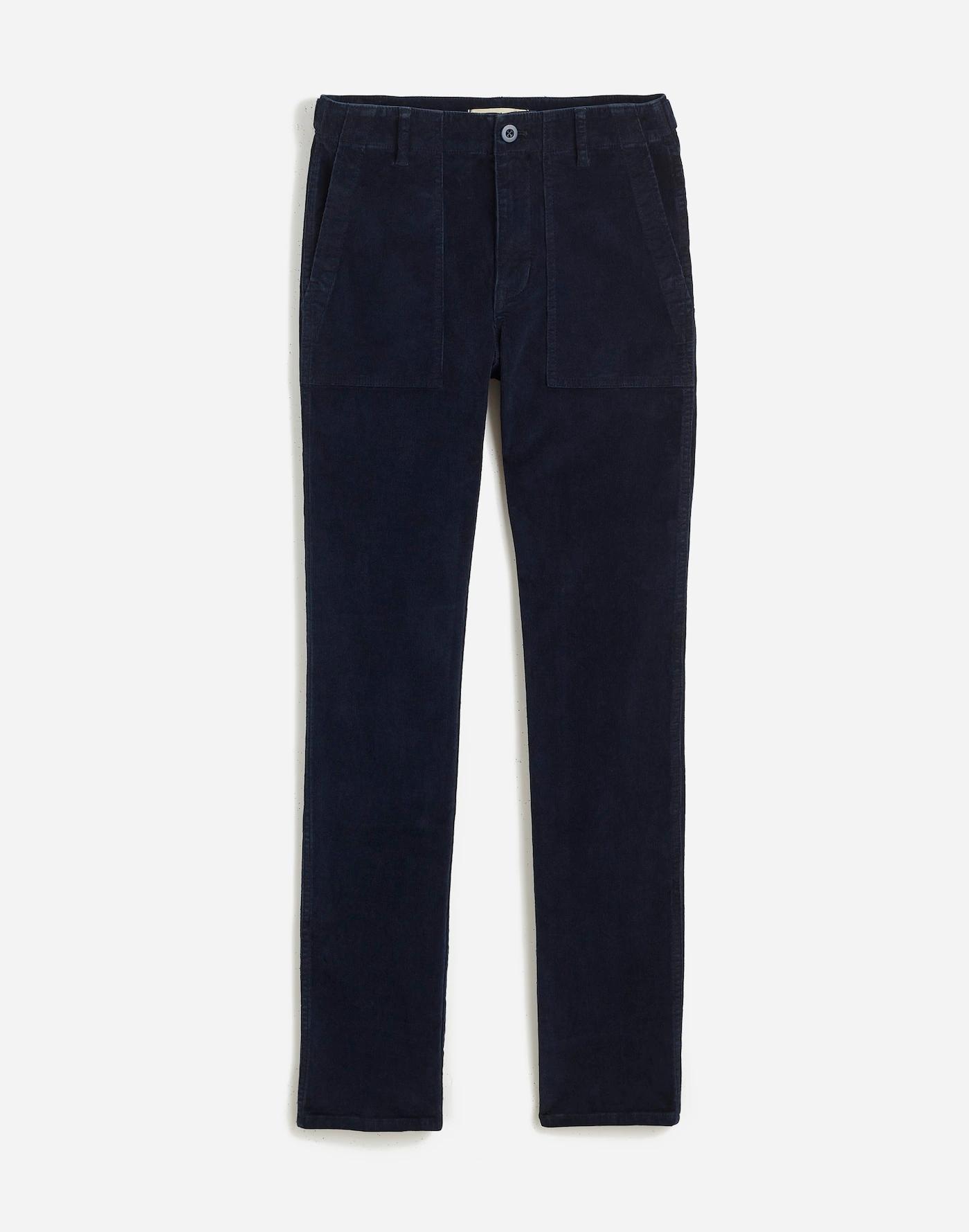 The Tall Slim Straight Trouser Pant in Garment Dye Corduroy Product Image
