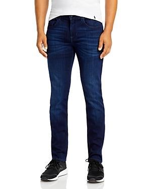 7 For All Mankind Luxe Performance Plus Slimmy Tapered Slim Fit Jeans in Mid Blue Product Image