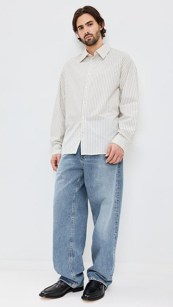 AGOLDE Aurel Striped Shirt | Shopbop Product Image