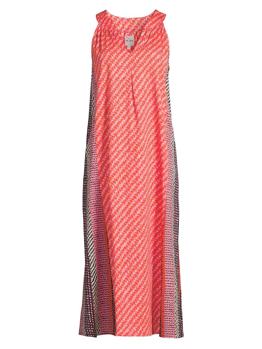 Womens Spotty Stripes Dress Product Image