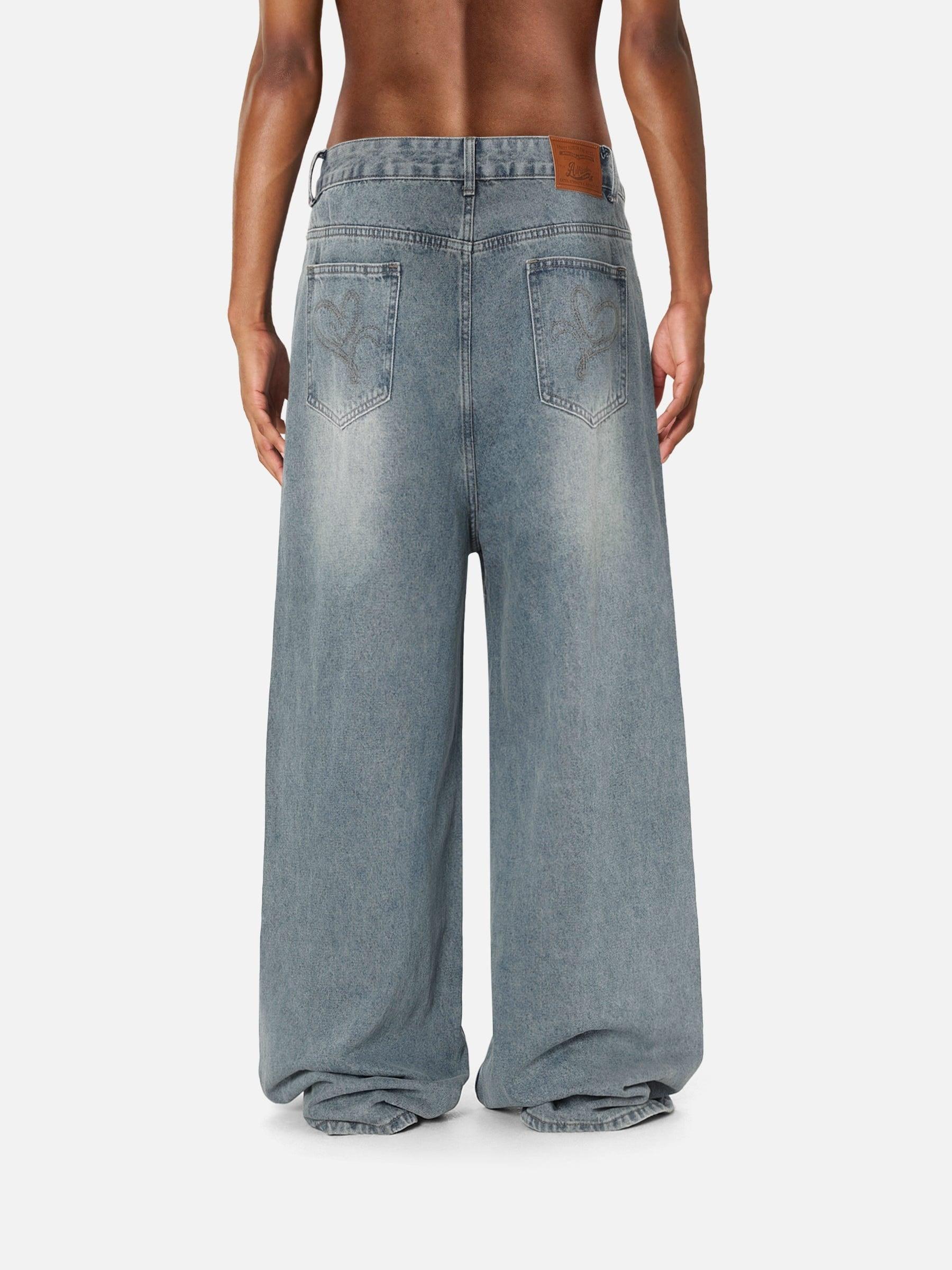 Aelfric Eden Fringe Baggy Jeans Product Image