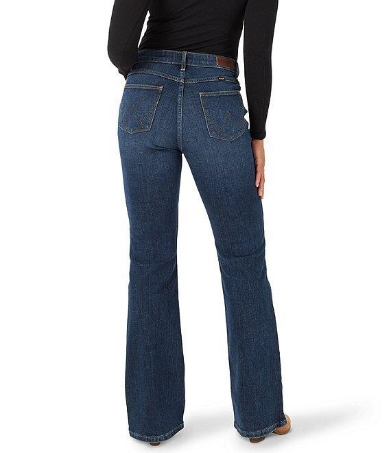 Wrangler High Rise Fierce Flare Jeans Product Image