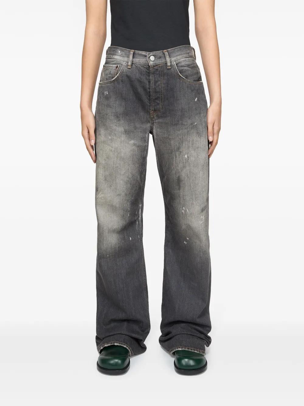 faded loose jeans Product Image