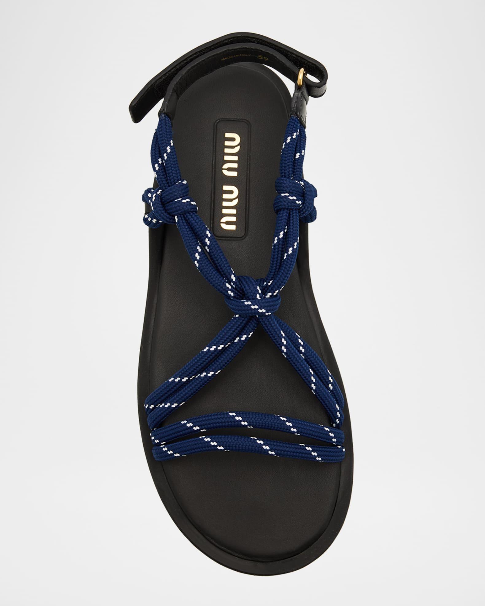 Nastro Cross Rope Grip-Strap Sandals Product Image