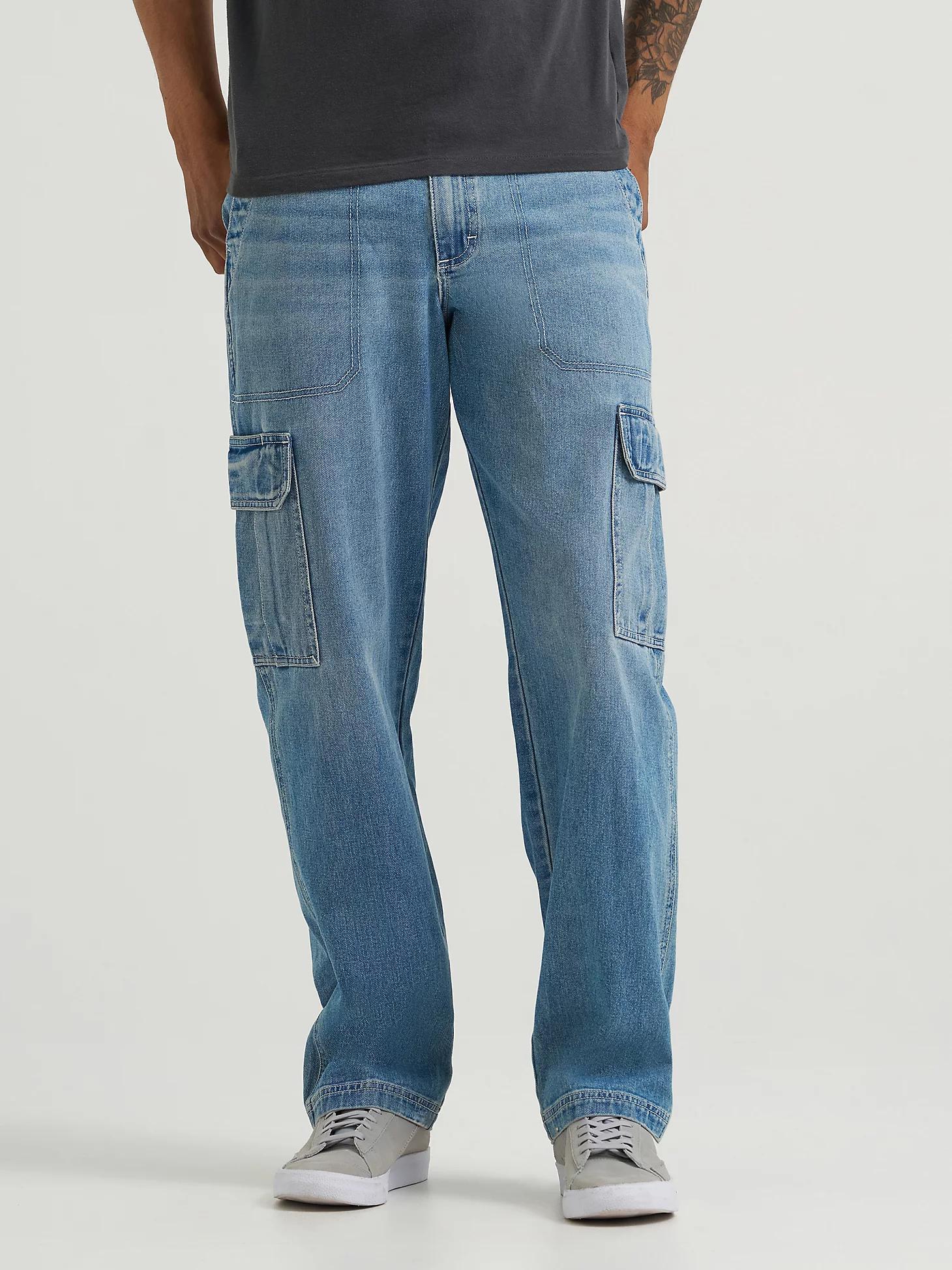 Men's Utility Denim Cargo | Men's JEANS | Wrangler® Product Image