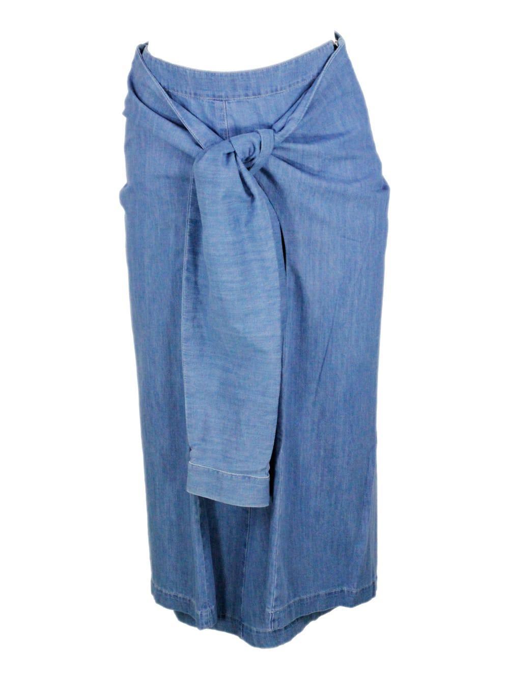 FABIANA FILIPPI Skirt In Denim Product Image