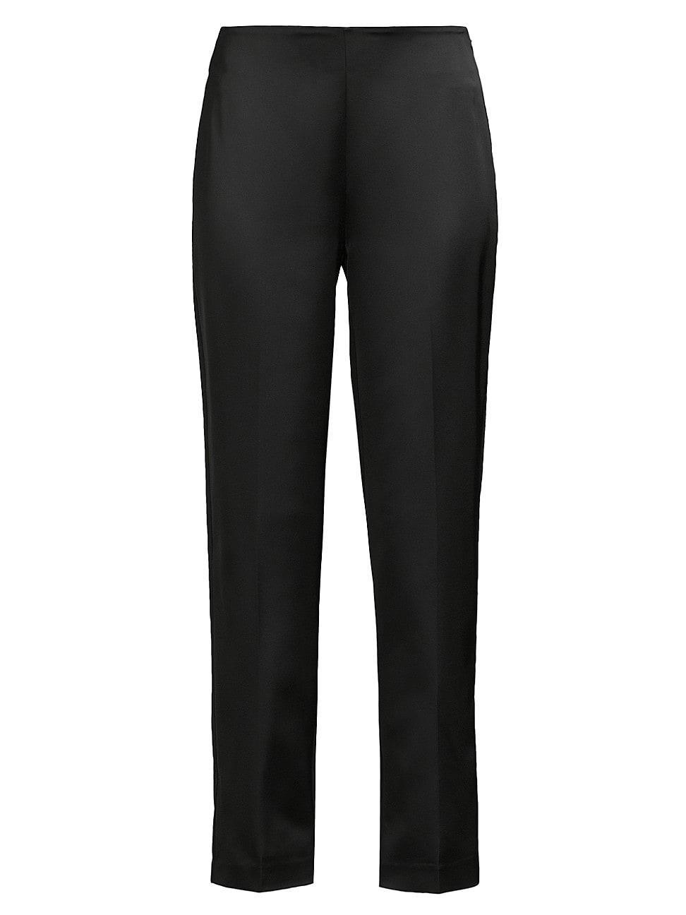 Womens Pearson Satin Cigarette Pants Product Image