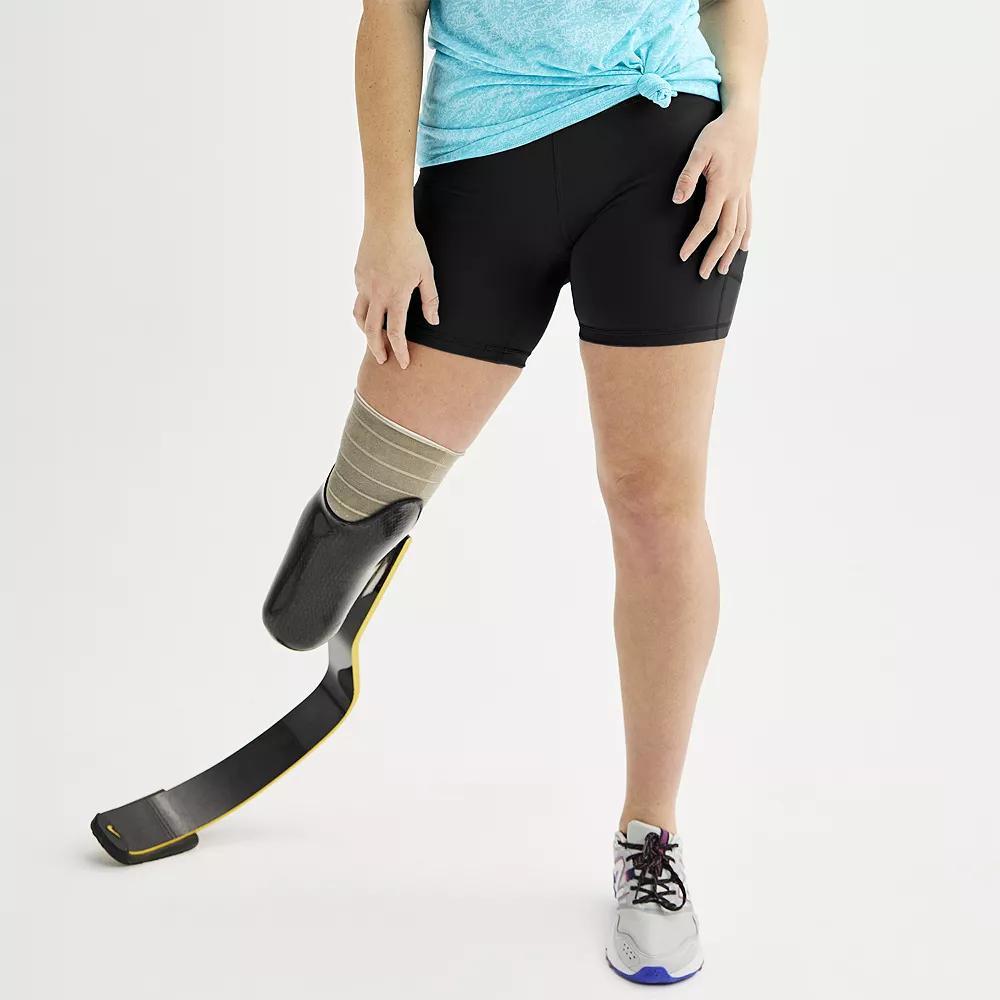 Women's Tek Gear® Adaptive Ultrastretch Bike Shorts, Size: Medium, Mineral Black Product Image
