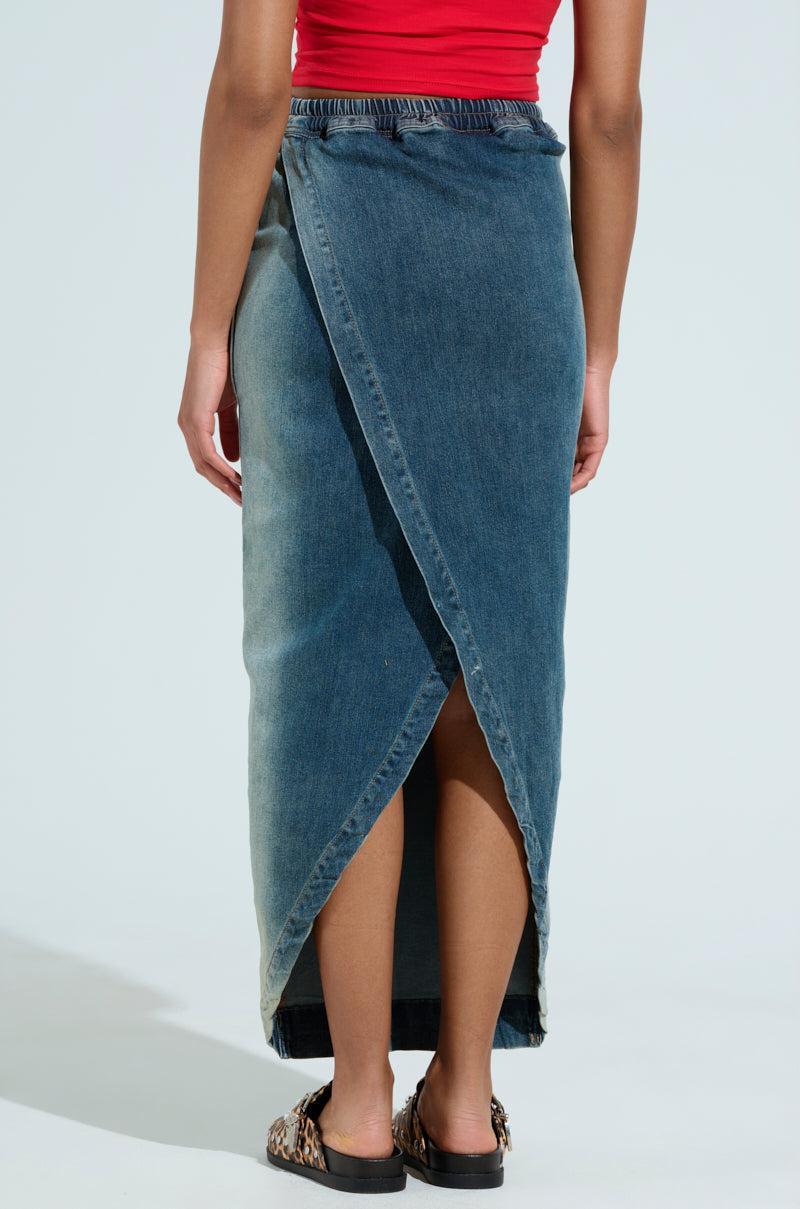 SIDE THOUGHTS MAXI SKIRT Product Image