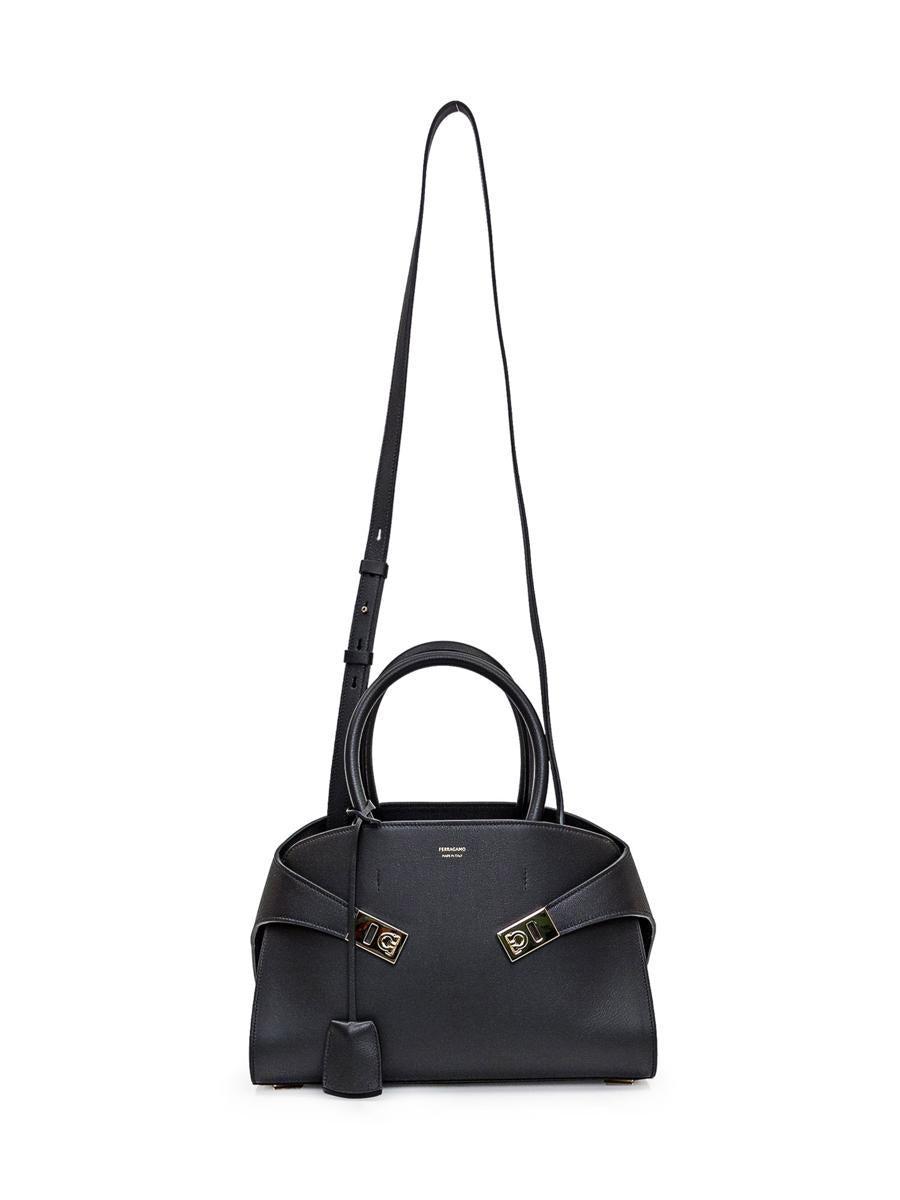FERRAGAMO Salvatore  Logo Printed Tote Bag In Black Product Image